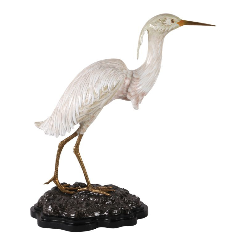 Figurine White Crane