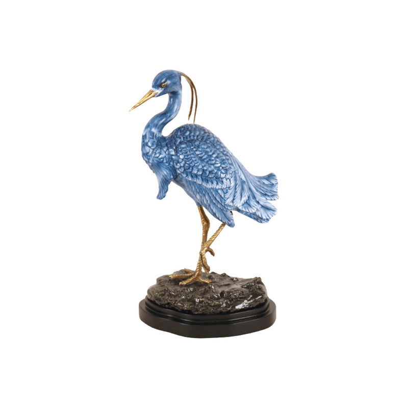 Figurine Blue Egret Small