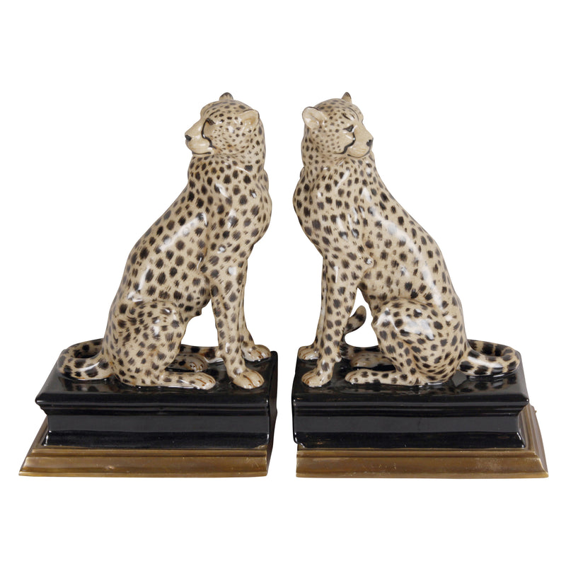 Set of 2 Cheetahs Bookend