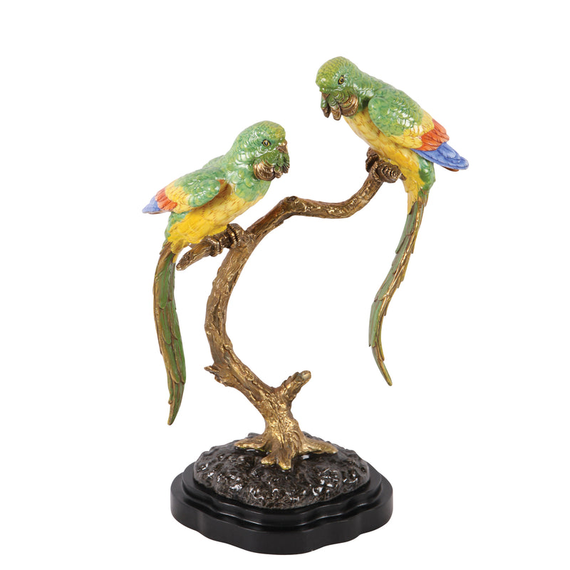 Tree with Two Parrots