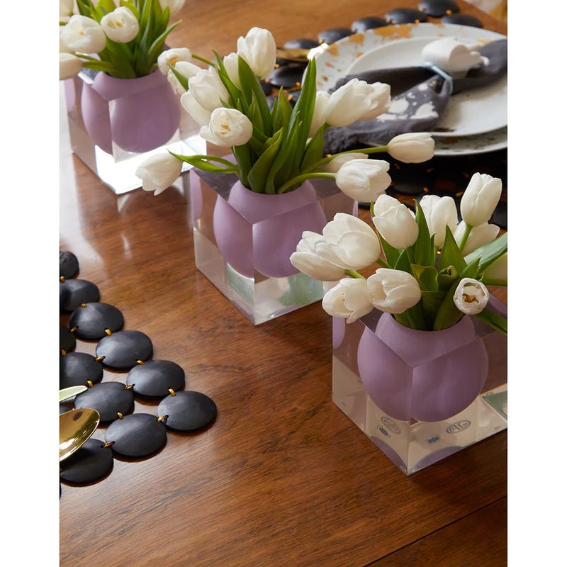 Bel Air Mini Scoop Vase Lilac