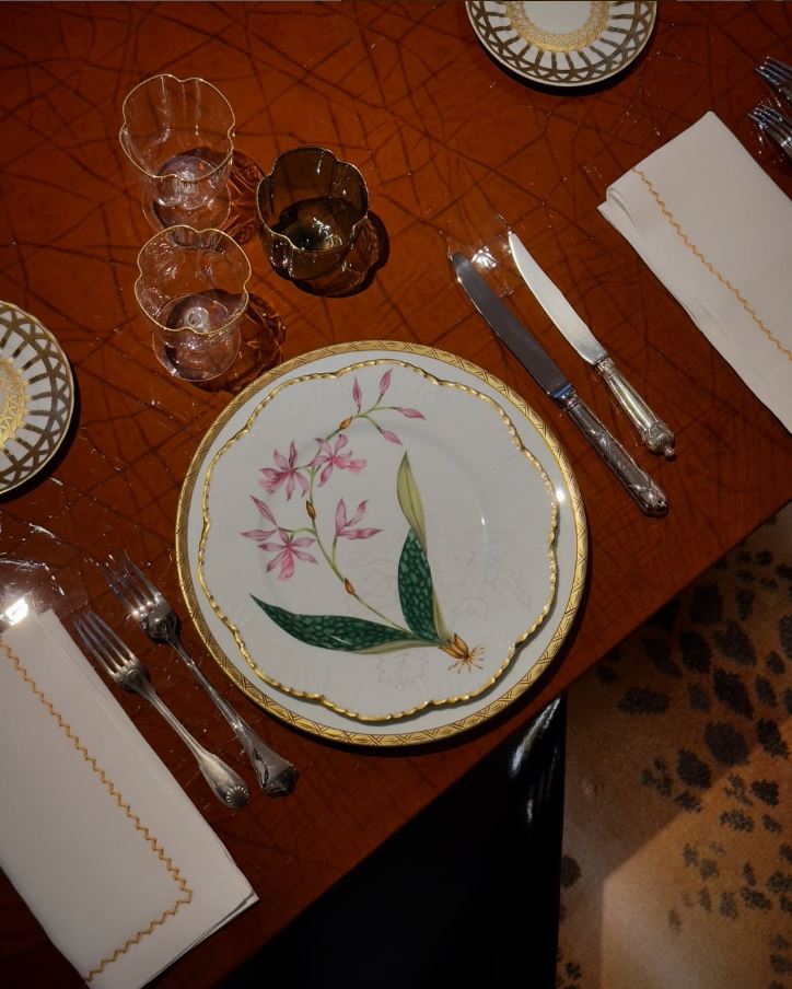 Histoires d'Orchidées- Dinner Plates Set of 6