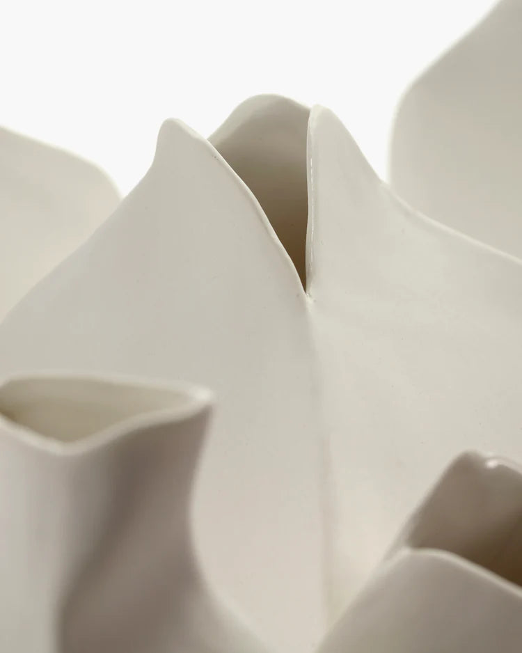 Flower Vase L White