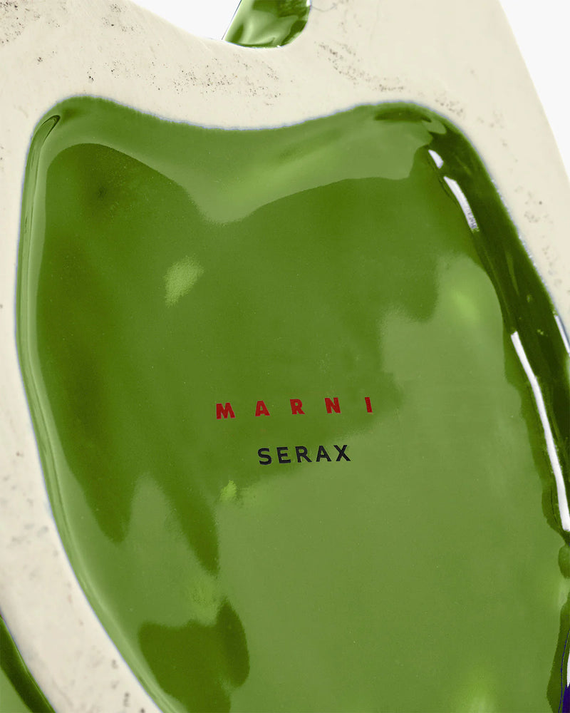 Owl vase S Green After Midnight