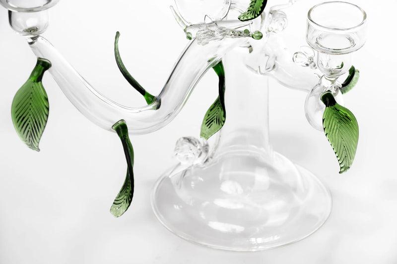 Glass Eden Candelholder