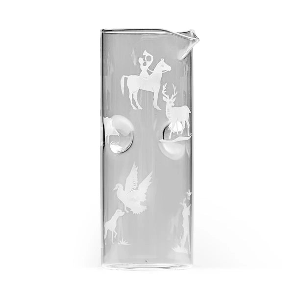 Engraved Hunt Jug