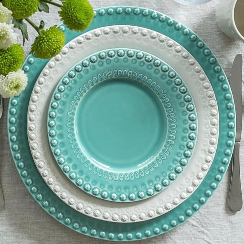 Fantasy Dinner Plate 29cm Aqua Green