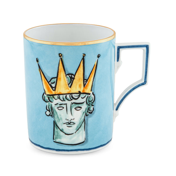 IL Viaggio Di Nettuno Squared Blue Mug