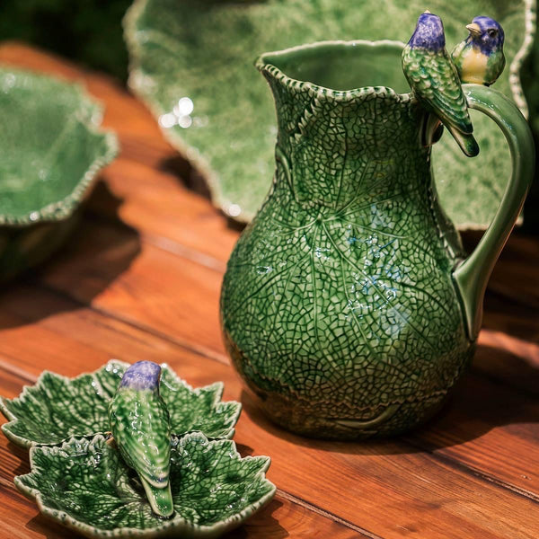 Cineraria Pitcher with birds