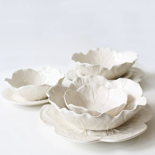 Cabbage Bowl 22.5cm Beige