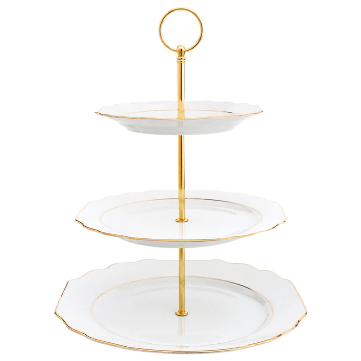 Premium Gold 3-Tier Cake Stand