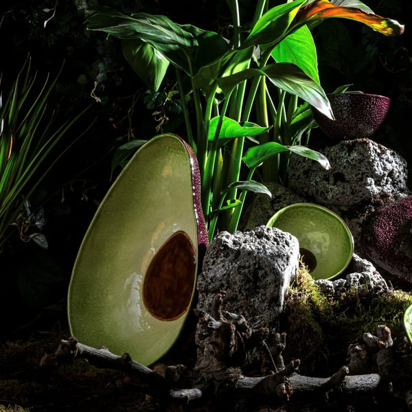 Tropical Fruits Salad Bowl Avocado