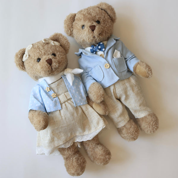 English Blue Bear Couple
