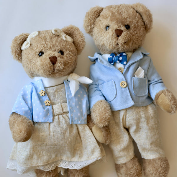 English Blue Bear Couple