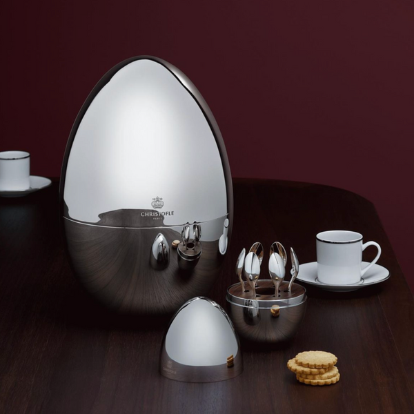 Mood- Silver Plated Espresso set with Chest