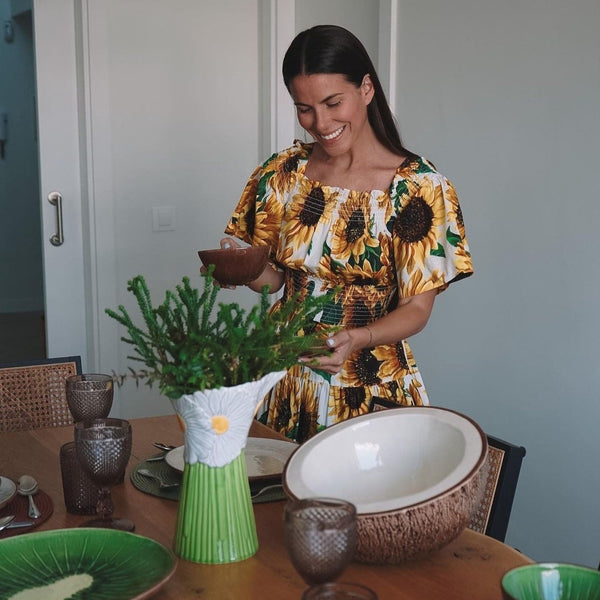 Tropical Fruits Salad Bowl Coconut