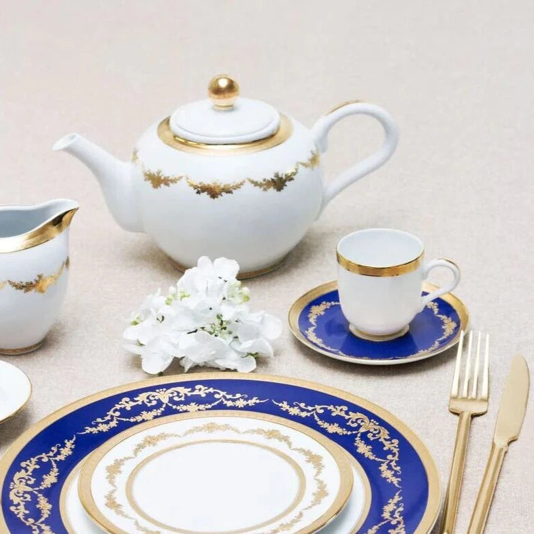 Porcel Imperio Gold Tea Set for Twelve