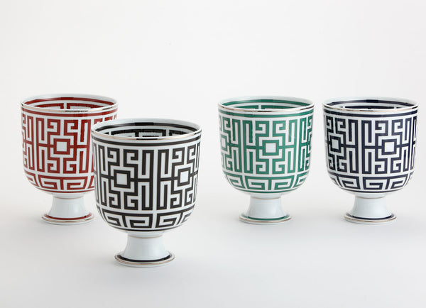 Labirinto Cachepot Vase Nero