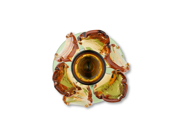 Iris Candleholder Amber