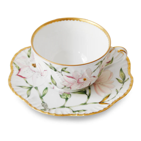 Magnolia - Tea cups and  Saucers Set of 6