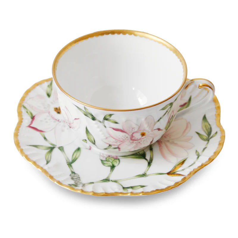 Magnolia - Tea cups and  Saucers Set of 6