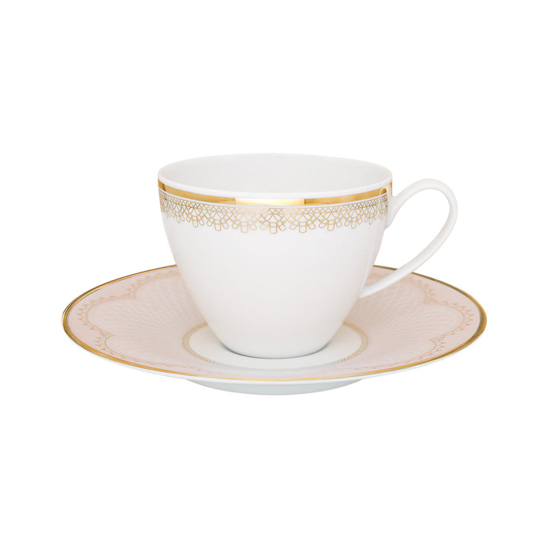 Grace Set of 4 Tea Cups and Saucers