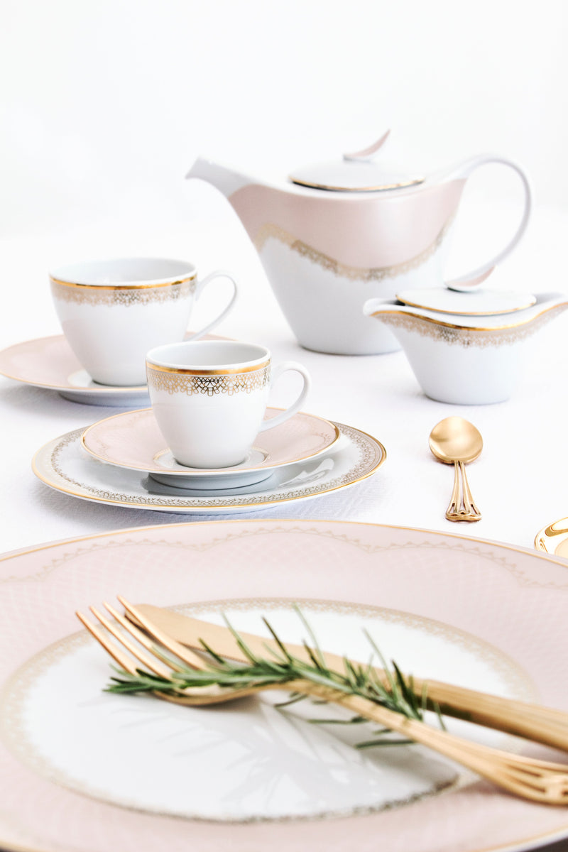 Grace Set of 2 Tea Cups and Saucers