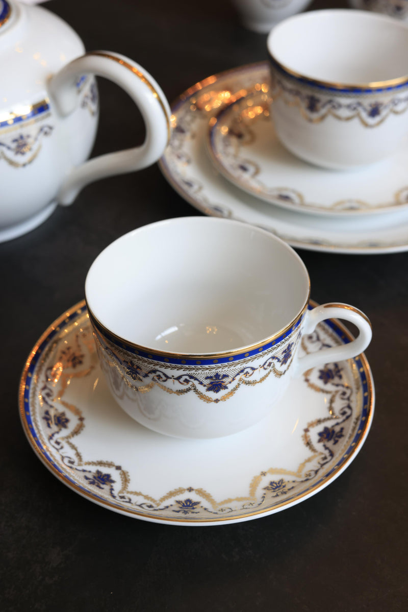 Set of 6 Mozart Tea Cups and Saucers