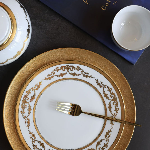 Porcel Imperio Gold Dinner Set For Twelve