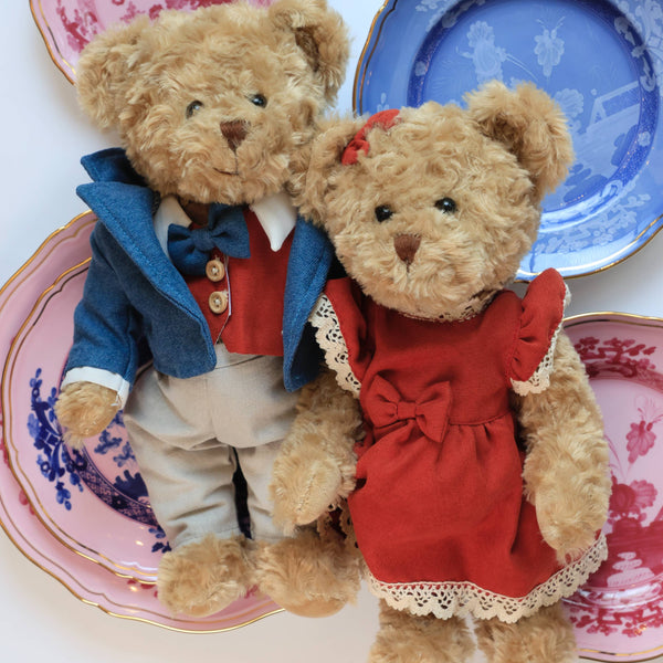 Harrods Style Bear Couple