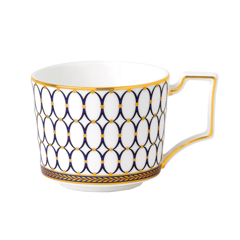 Wedgwood Renaissance Gold Set of 4 Teacups and Saucers