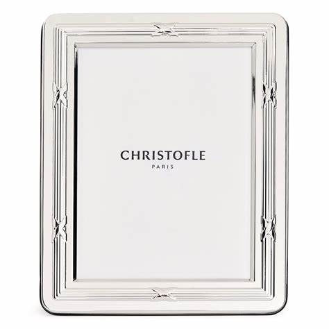 Rubans-  Silver plated Photo Frame 9x9