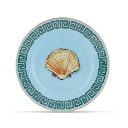IL Viaggio Di Nettuno Bread Plate Sea Blue