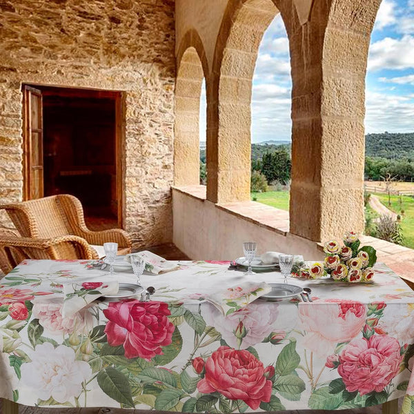 Roses Tablecloth 180X270cm