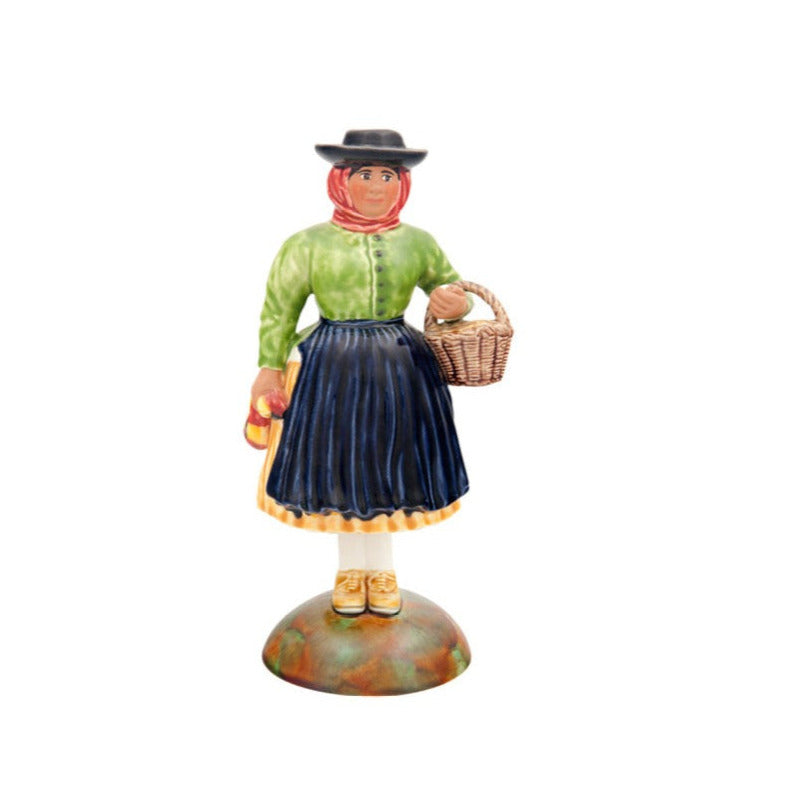 Figures in motion Peasant wih Basket