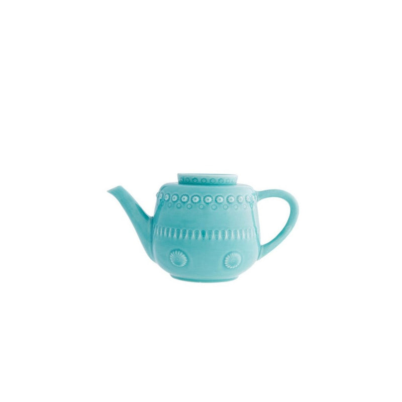 Fantasy Tea Pot Aqua Green