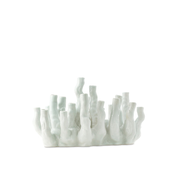 Coral Reef White Vase