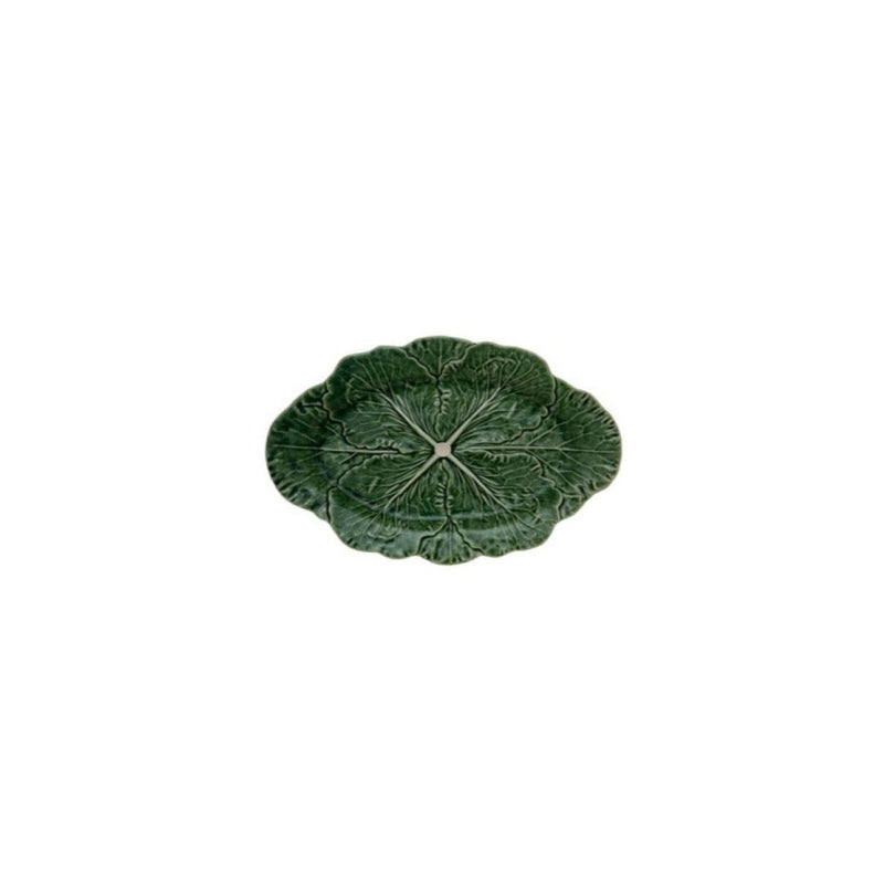 Cabbage Oval Platter 43cm Natural