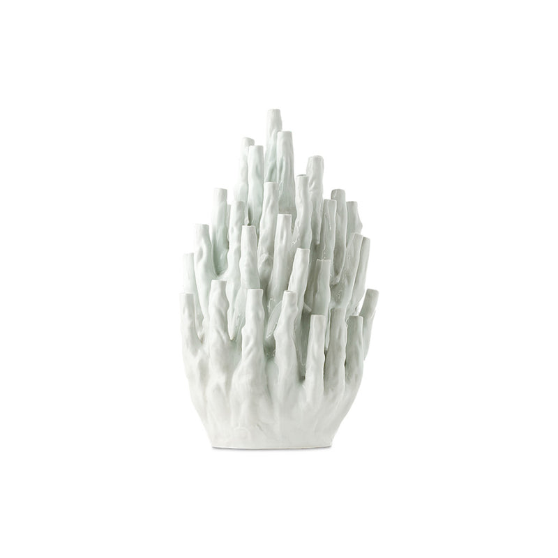 White Coral Vase 50-tulips