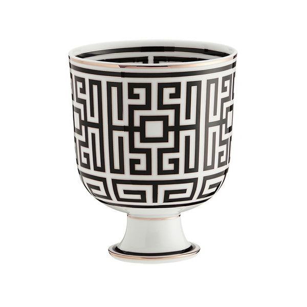Labirinto Cachepot Vase Nero