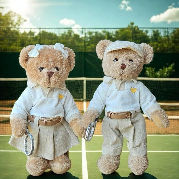 Tennis Bear Couple