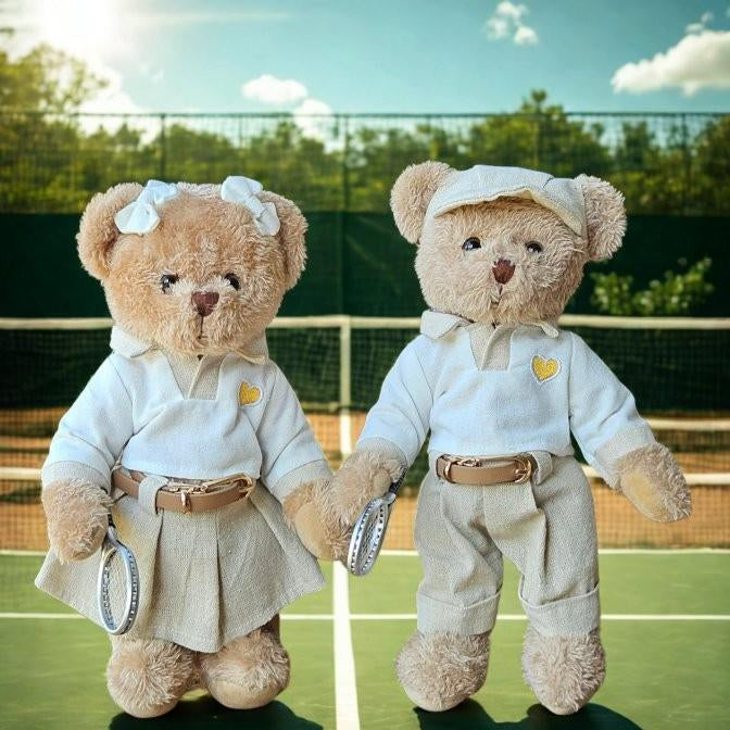 Tennis Bear Couple