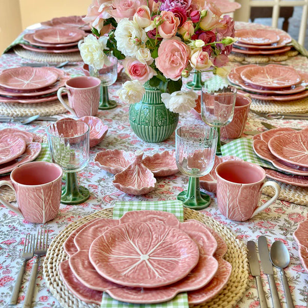 Cabbage Dinner Plate 26.5cm Pink