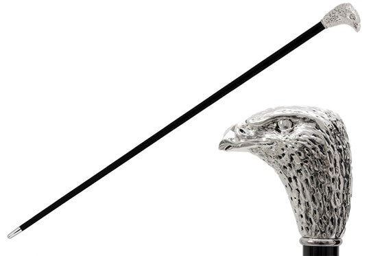 Silver Eagle Cane