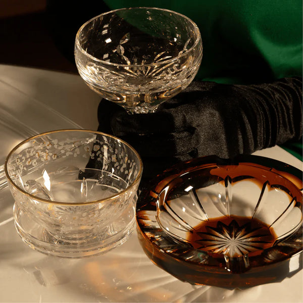 Baronne Ash Tray Amber