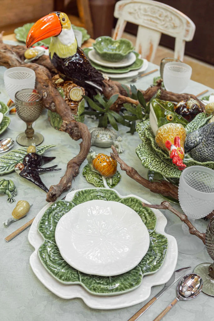 Cabbage Plate 19cm Beige