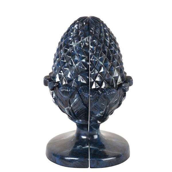 Bookends Blue Pineapple