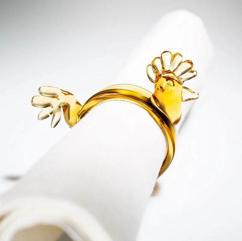 Courtyard Napkin Rings S/6