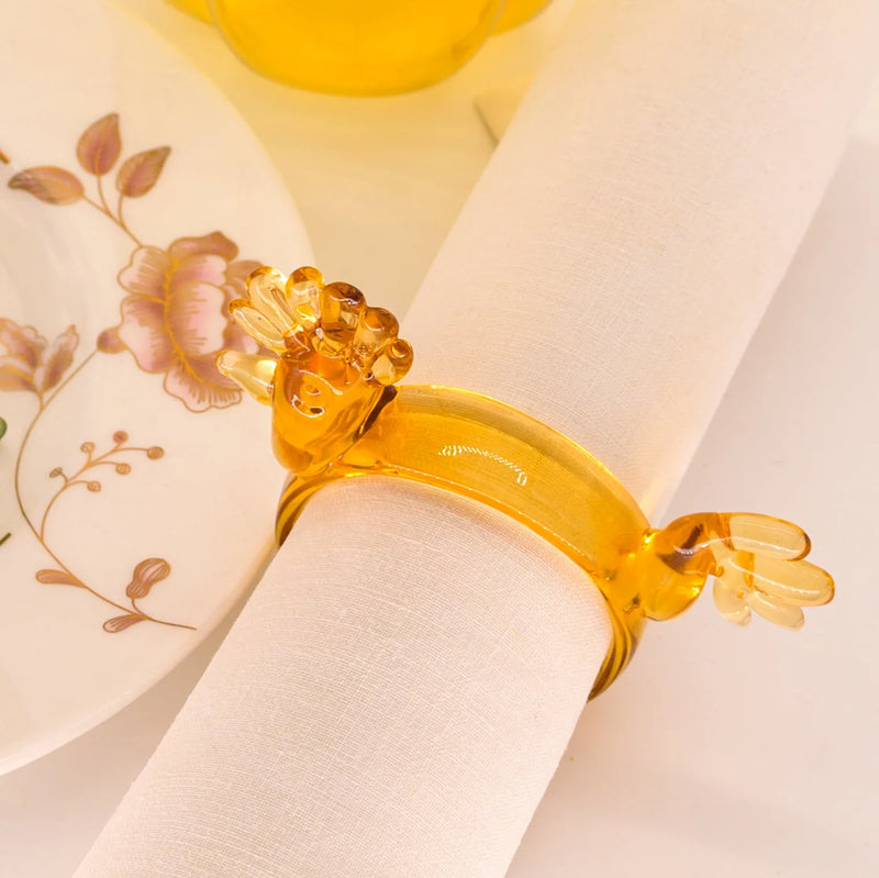 Courtyard Napkin Rings S/6