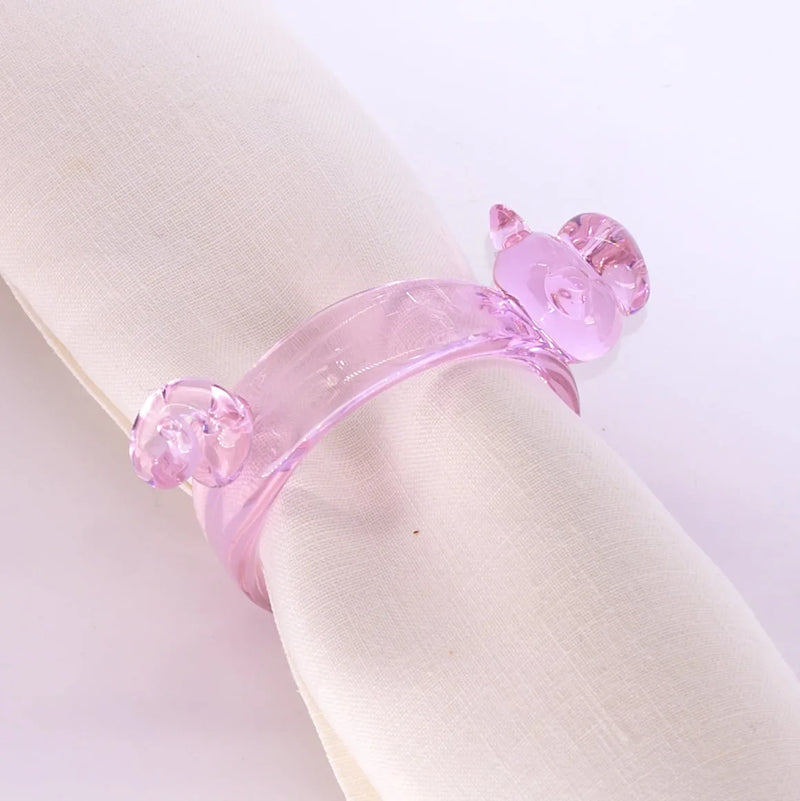 Courtyard Napkin Rings S/6